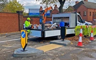 A new Pedestrian Refuge for Nottingham