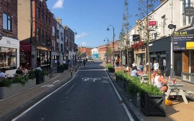 Narrow Cycle Lane Defenders deployed in Dublin