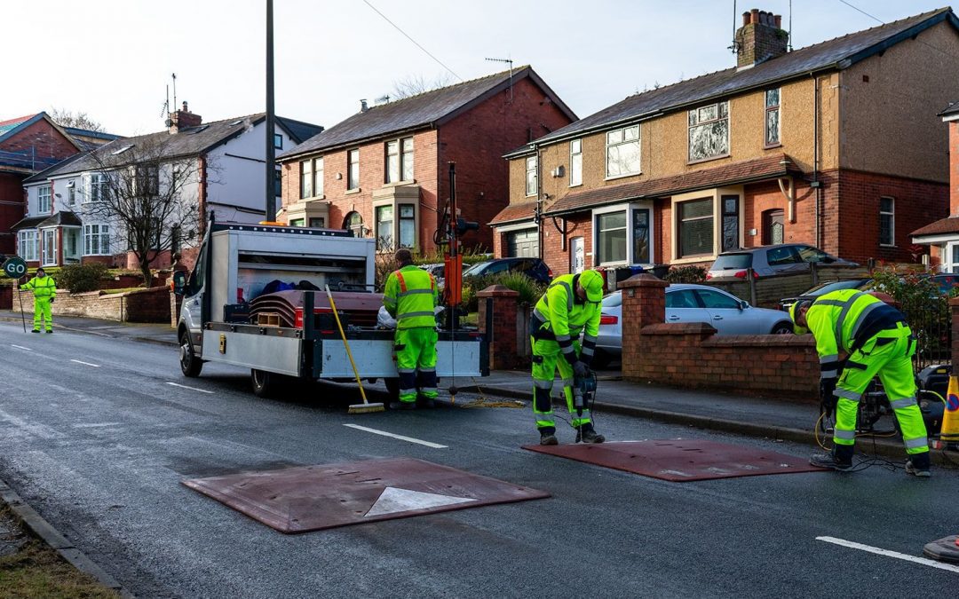 Speed Cushion Installation In Blackburn