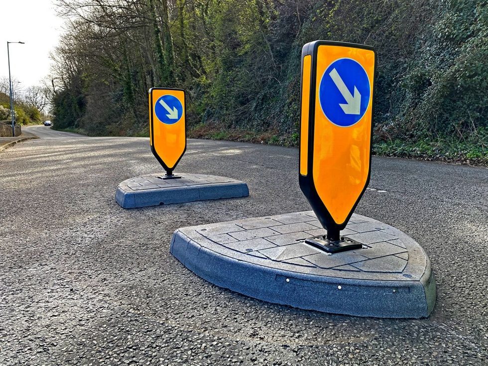 Traffic-Calming Chicanes In North Wales - Rosehill Highways