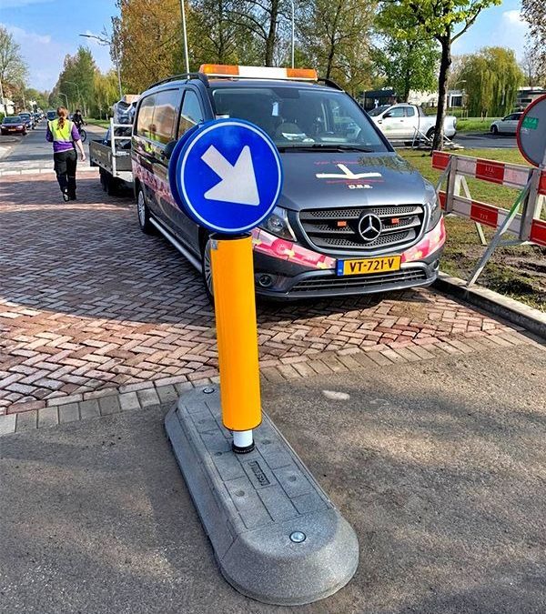 Lane Separators In The Netherlands