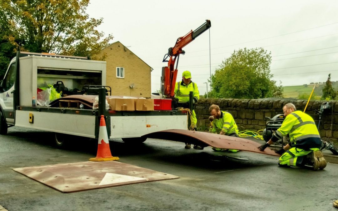 Speed Cushions Installed In Sowerby Bridge