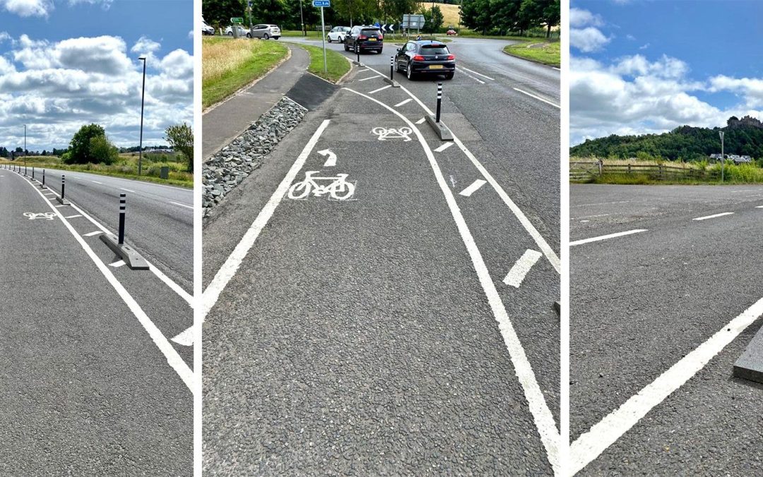 Cycle Lane Protection In Stirling