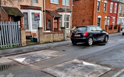 Rosehill Highways Rubber Speed Cushions Installed On Ryecroft Street, Gloucester