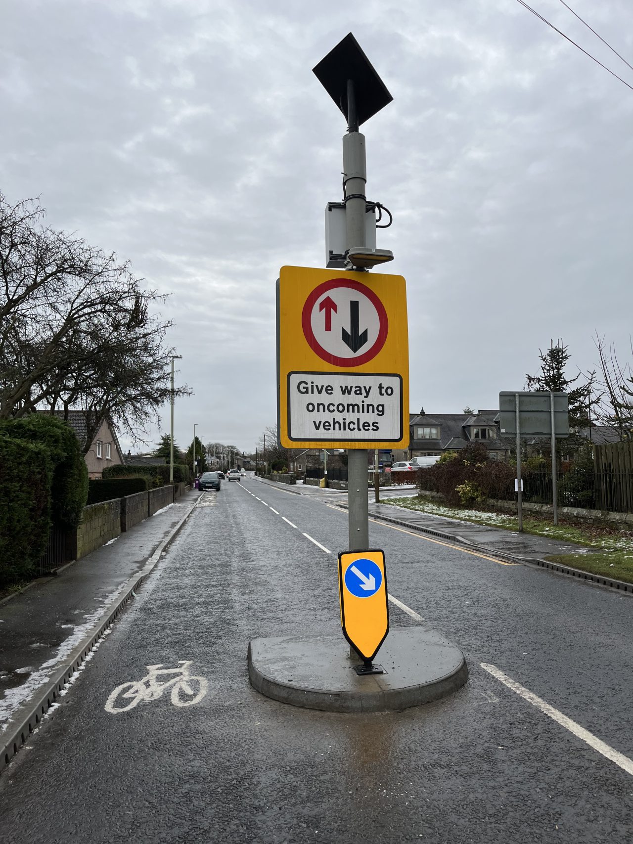 Bespoke Rosehill Traffic Island Installed In Muirhead, Scotland ...