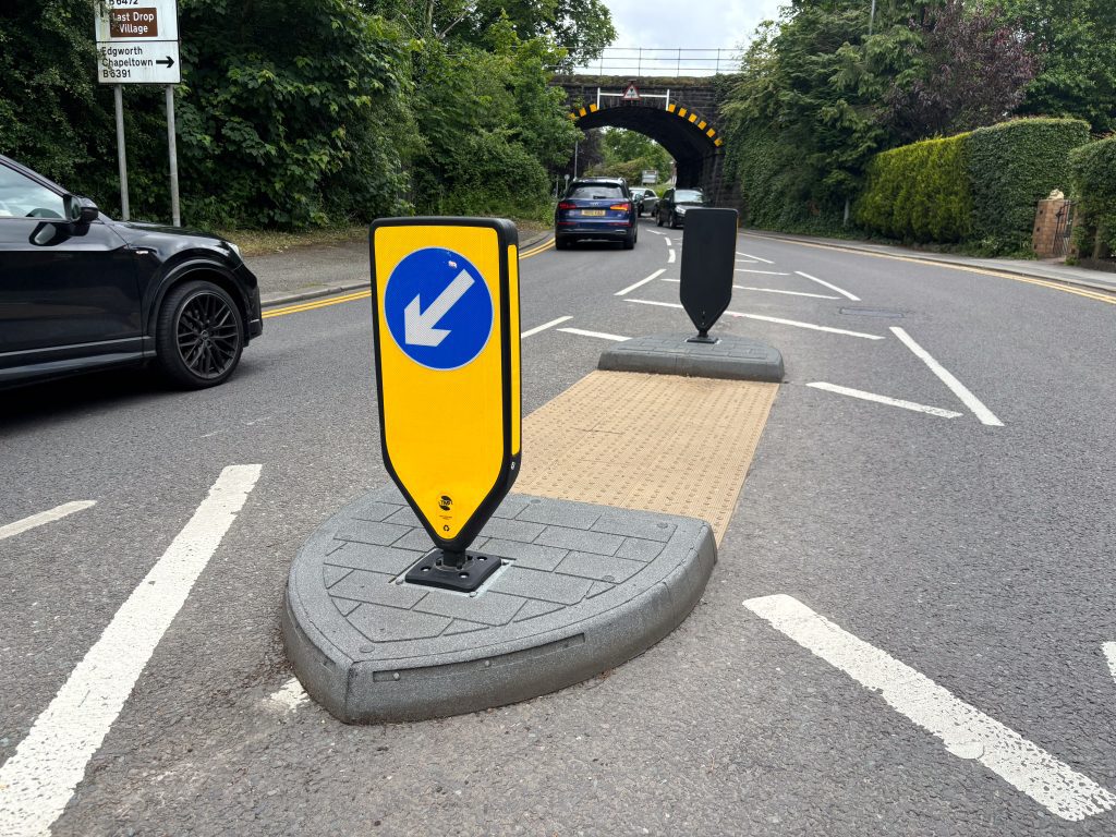 Rosehill Highways Pedestrian Refuge Island Installed In Bolton ...